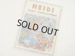 画像2: ヴィンテージ絵本「HEIDI」 feiert Weihnachten