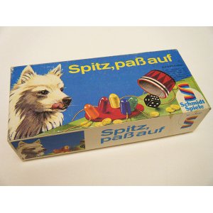 画像: ドイツのヴィンテージ・ゲーム「Spitz, paß auf」