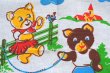 画像1: クマ子とクマ助ハンカチ